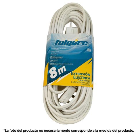 EXTENSION ELECTRICA FP BLANCA  5M