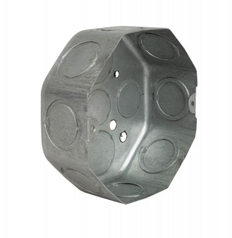 CAJA OCTAGONAL METAL